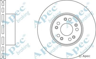 APEC BRAKING dsk2023 -  Тормозной диск